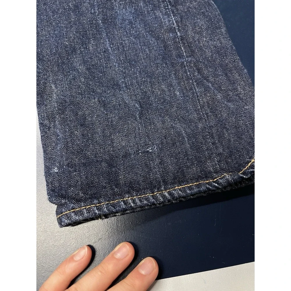 Orslow Lot 105 Japanese Selvage Denim Jeans Size S(1) Dark Blue 30x29